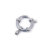5pcs Stainless Steel Spring Ring Clasp Jump Ring S Accessories