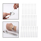 10 Pcs Aluminum Bracelet Blanks for Engraving, Stamping, Shaping