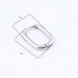 10pcs Stainless Steel Hoop Earring Clasp Hooks DIY Jewelry Making