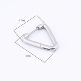 10pcs Stainless Steel Hoop Earring Clasp Hooks DIY Jewelry Making