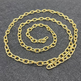 Metal Chain Necklace Jewelry Making Supplies