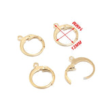 20Pcs Stainless Steel Hoop Earring Hooks DIY Findings Making