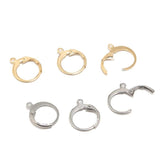 20Pcs Stainless Steel Hoop Earring Hooks DIY Findings Making