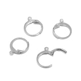 20Pcs Stainless Steel Hoop Earring Hooks DIY Findings Making