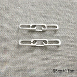 10 Metal Alloy KC/Rhodium Pendants Charm for Jewelry Making