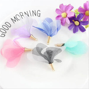 10pcs Small Silk Tassel for Earrings Jewelry Making Charms DIY Tassels