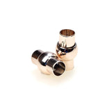 4/6/8/10MM Magnetic Clasp Buckle Leather Cord Bracelet DIY