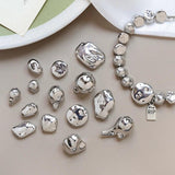 6pcs Resin Bean Straight Hole Beads DIY Jewelry Material
