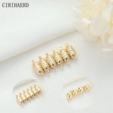 14k Plated Magnetic Buckle Jewelry Making Components Lot
