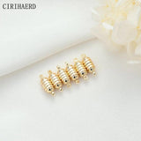 14k Plated Magnetic Buckle Jewelry Making Components Lot