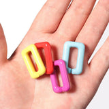 25 pcs Acrylic Chain for DIY Earrings Necklace Bracelet Bag Clothes