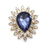 5pcs Acrylic Alloy Jewelry for Party DIY Rhinestone Crafts