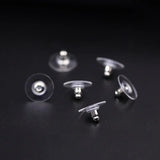 100 PCS Stainless Steel Earring Back Stopper Set. 5 Colors Stud Earring Plugs
