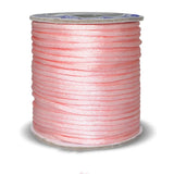 2.0mm Soft Satin Rattail Silk Macrame Cord 35M Nylon Kumihimo DIY Chinese Knot