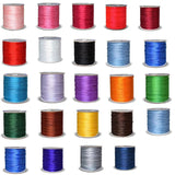 2.0mm Soft Satin Rattail Silk Macrame Cord 35M Nylon Kumihimo DIY Chinese Knot