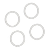 20pcs Stainless Steel Polished O Round Ring Hardware for Leather Craft DIY