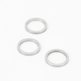 20pcs Stainless Steel Polished O Round Ring Hardware for Leather Craft DIY