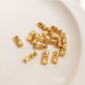18K Plated Brass Screw Clasps Barrel Screw Clasp Cylinder Fasteners