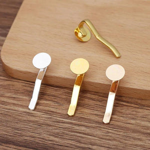 20 Vintage Hair Buckles Hairpins DIY Jewelry Settings