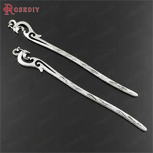 5PCS Antique Silver Phoenix Bookmark & Hairpin