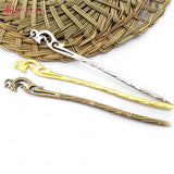 5PCS Antique Silver Phoenix Bookmark & Hairpin
