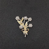 10 PCS Tree Branch Inlaid Rhinestone Charms Diy Jewelry Making Components