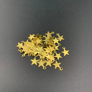 100pcs Fringed Star Drop Earrings Wedding Jewelry