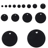 20pcs Brass Round Pendants, Multi-Color Earrings Accessories