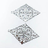 10pcs 50x72mm Filigree Metal Sheets for Jewelry Making Cosplay Earrings