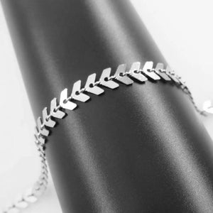 6.5mm Fish Scale Link Chain Stainless Steel Necklace