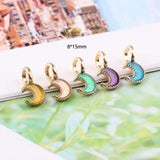 PurpleGrape Star Drop Oil Alloy Earrings Bracelet Necklace Pendant 10pcs
