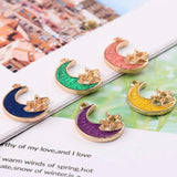 PurpleGrape Star Drop Oil Alloy Earrings Bracelet Necklace Pendant 10pcs