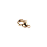 10pcs Copper Plated Lobster Buckle Beaded Metal Necklace Bracelet Connectors