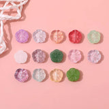 Plum Blossom Glass Beaded DIY Hairpin Earrings Necklace Material