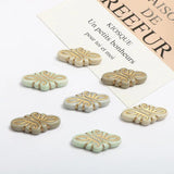 French Diamond Retro Antique Acrylic Beads DIY Earrings Stud