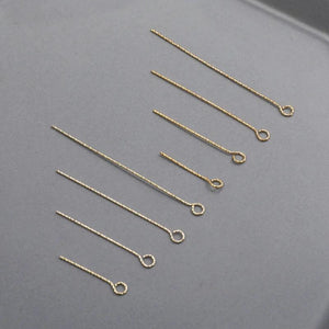 14K Japanese Copper Plated Hemp Needle DIY Jewelry Material