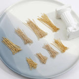 14K Japanese Copper Plated Hemp Needle DIY Jewelry Material
