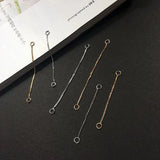 DIY Jewelry Plating Chain Belt Ear Stud Earrings Pendant Material