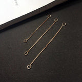 DIY Jewelry Plating Chain Belt Ear Stud Earrings Pendant Material