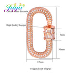 DIY Pendant Carabiner Clasps Fastener Lock Clasp Accessories