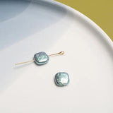 Baroque Style Shell Pearl DIY Earrings Material