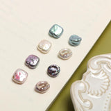Baroque Style Shell Pearl DIY Earrings Material