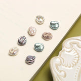 Baroque Style Shell Pearl DIY Earrings Material