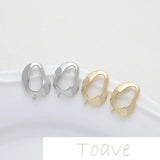 Irregular Hollow Earrings DIY Craft Material