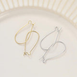 French Earring Loop Hoops Ear Wire Hook for DIY Jewelry Making