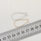 French Earring Loop Hoops Ear Wire Hook for DIY Jewelry Making