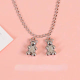 Alloy Bear Pendant DIY Jewelry Accessories