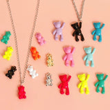 Alloy Bear Pendant DIY Jewelry Accessories