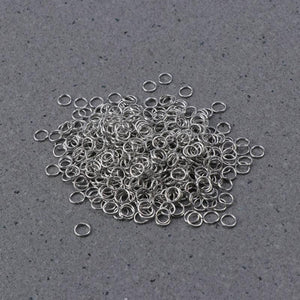 Silver Stainless Steel Jump Rings for Jewelry Making