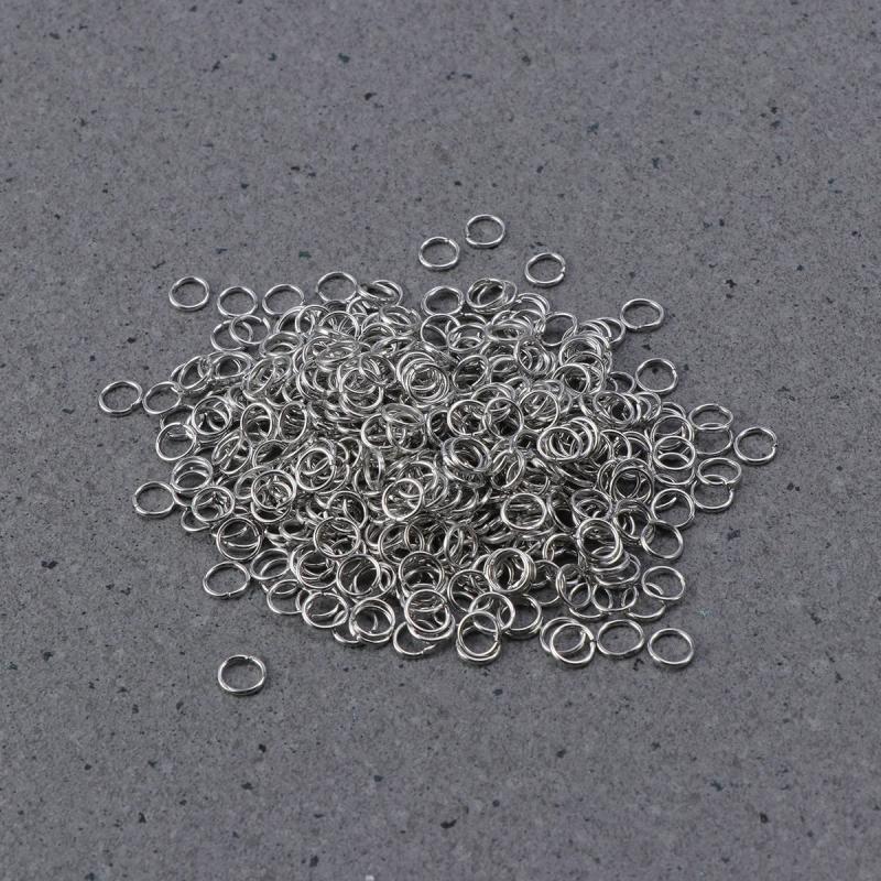 Silver Stainless Steel Jump Rings for Jewelry Making